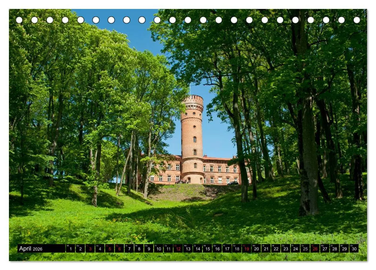Bild: 9783516174588 | Litauens Schönheiten (Tischkalender 2026 DIN A5 quer), CALVENDO...