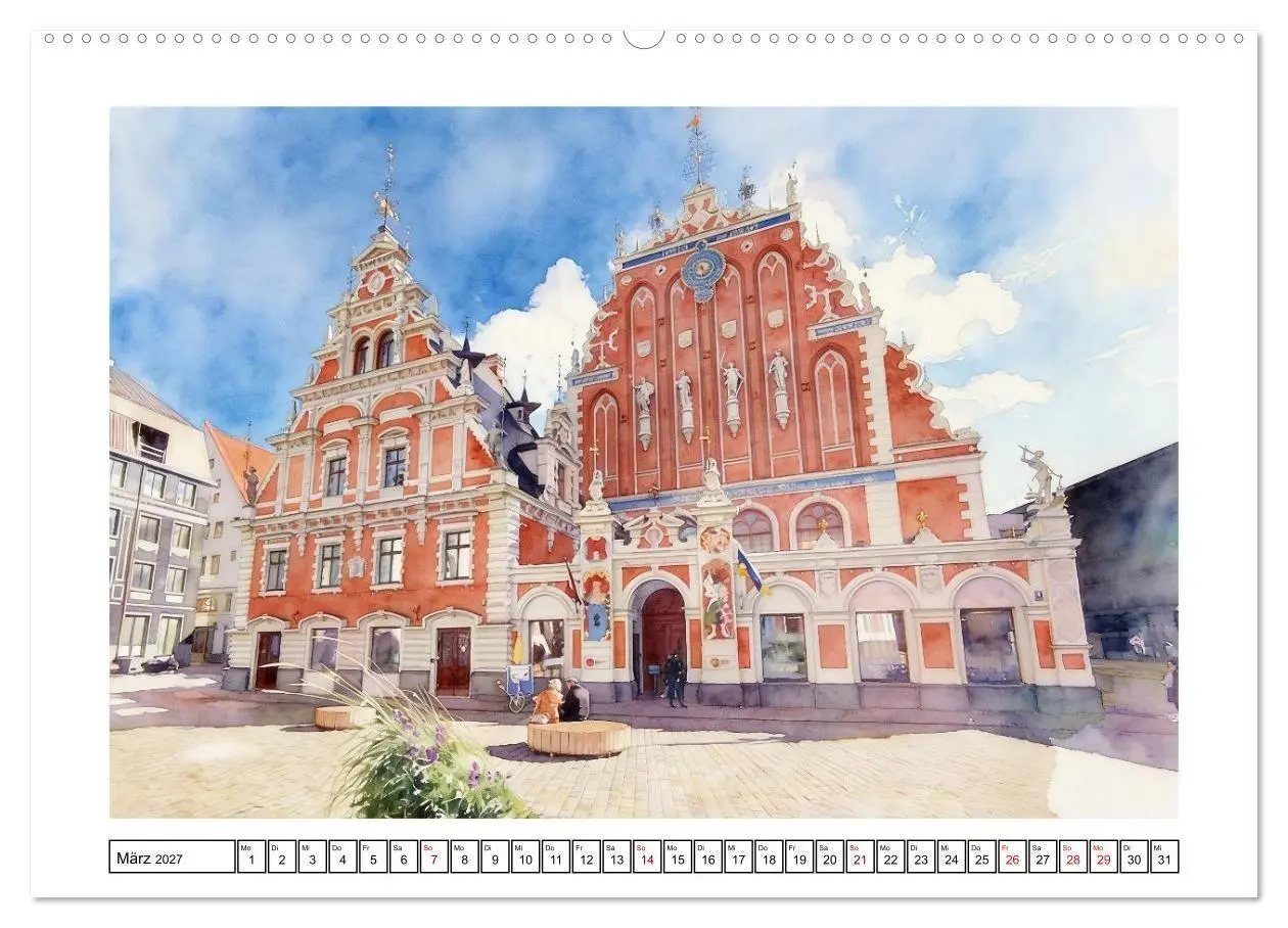 Bild: 9783516794588 | Reise durch Lettland (Wandkalender 2027 DIN A2 quer), CALVENDO...