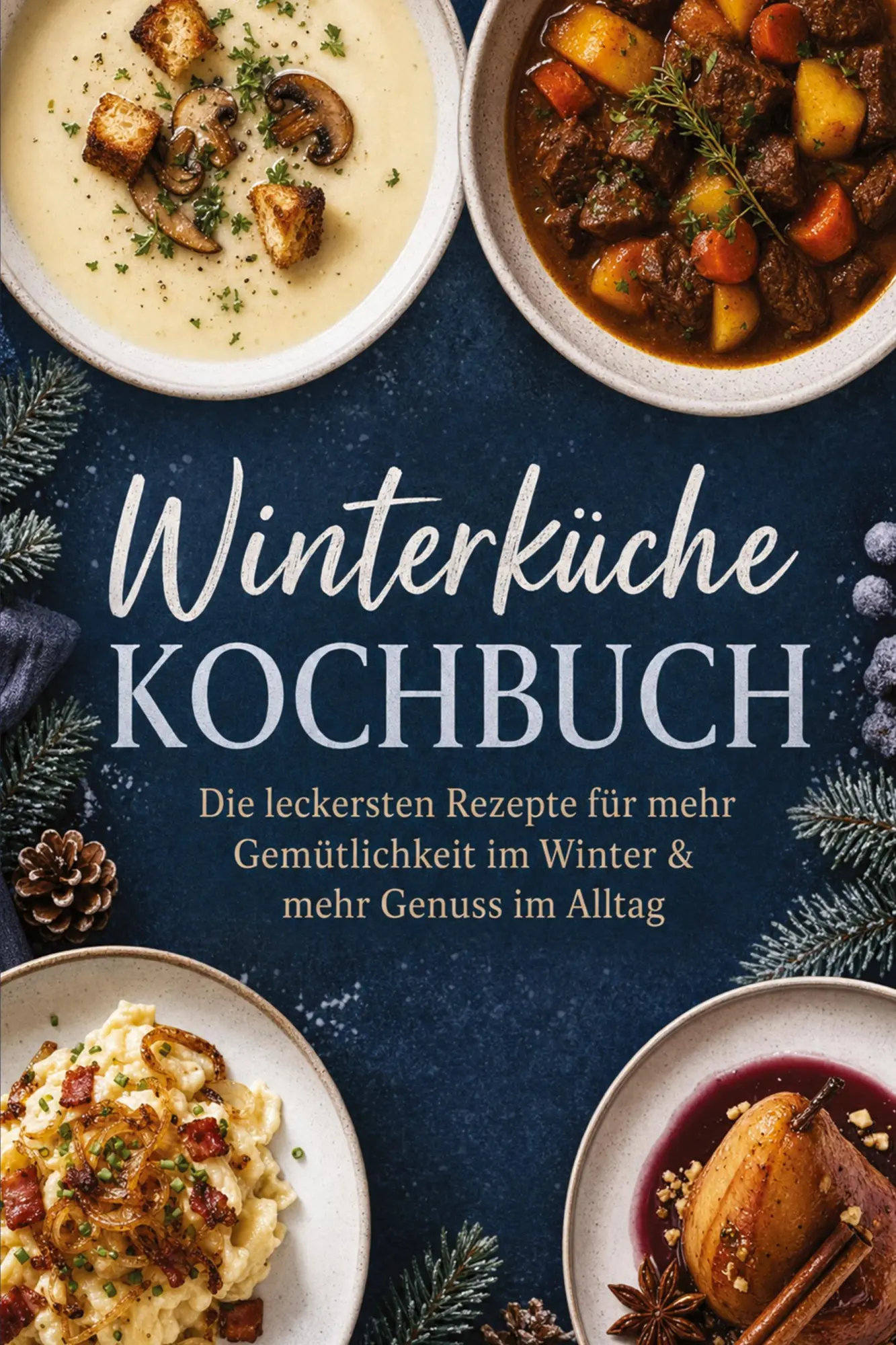 Cover: 9783694384588 | Winterküche Kochbuch: Die leckersten Rezepte für mehr Gemütlichkeit...