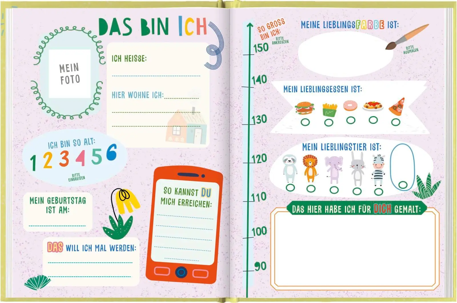 Bild: 4260308344688 | Meine Kindergartenfreunde | Kindergarten Freundebuch | Pattloch Verlag