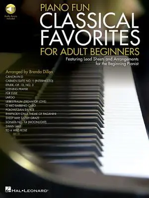 Hal Leonard Publishing Corporation Piano Fun - Classical Favorites For Adult Beginners Book/Online Audio