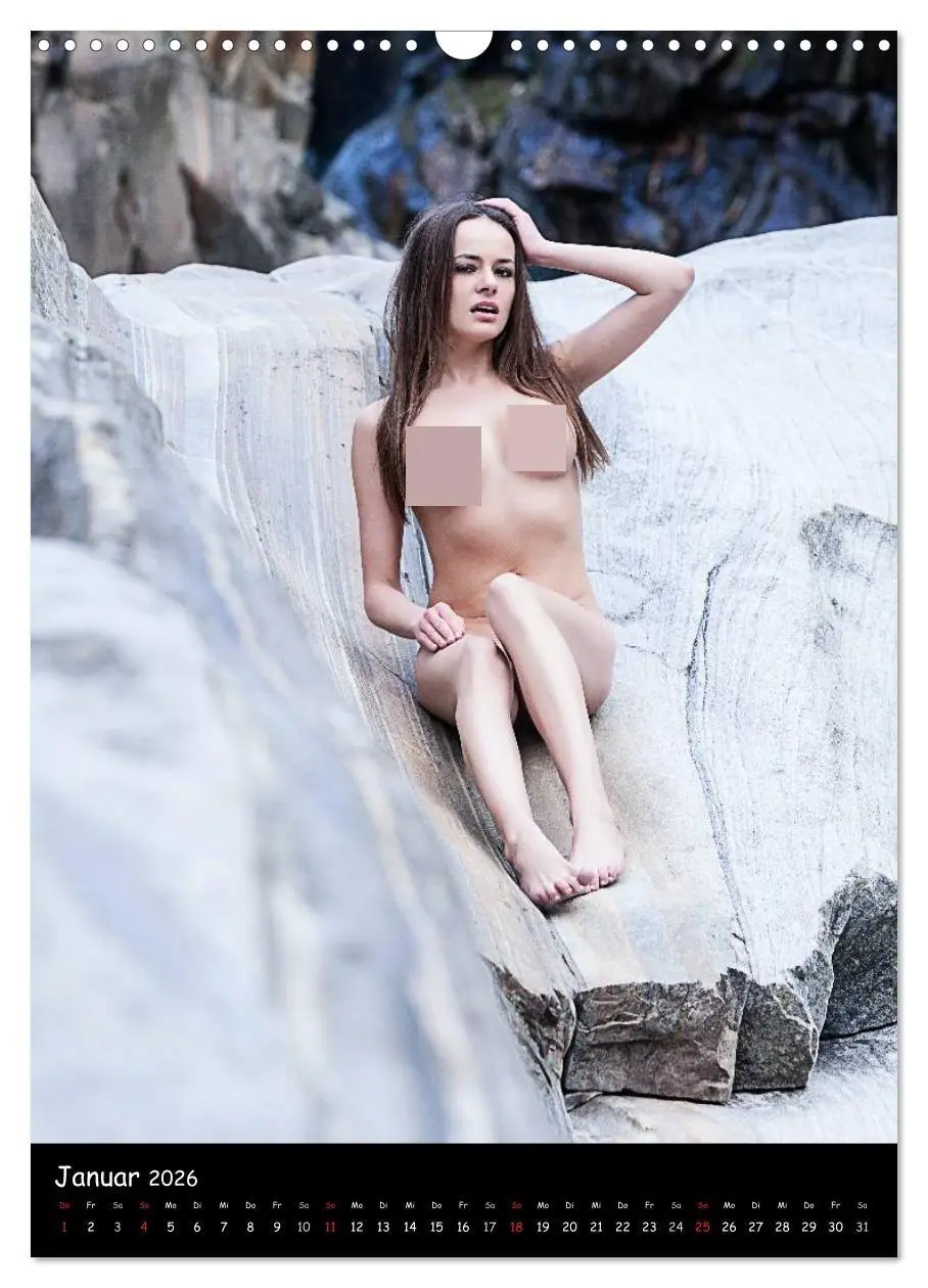 Bild: 9783516474688 | Nude Beauties in Nature (Wandkalender 2026 DIN A3 hoch), CALVENDO...