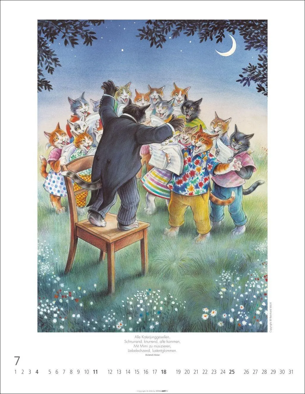 Bild: 9783839904688 | Schnurren und Kratzen - Bilder von Katzen Kalender 2027 | Michl | 2027
