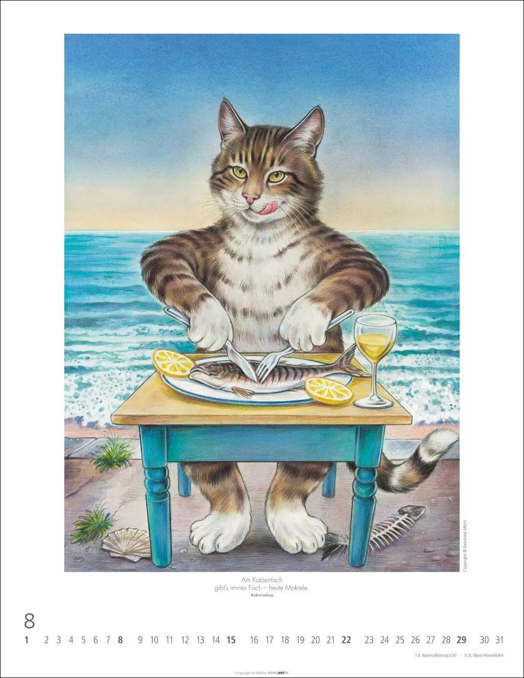 Bild: 9783839904688 | Schnurren und Kratzen - Bilder von Katzen Kalender 2027 | Michl | 2027