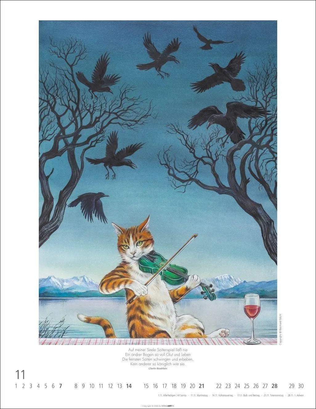 Bild: 9783839904688 | Schnurren und Kratzen - Bilder von Katzen Kalender 2027 | Michl | 2027