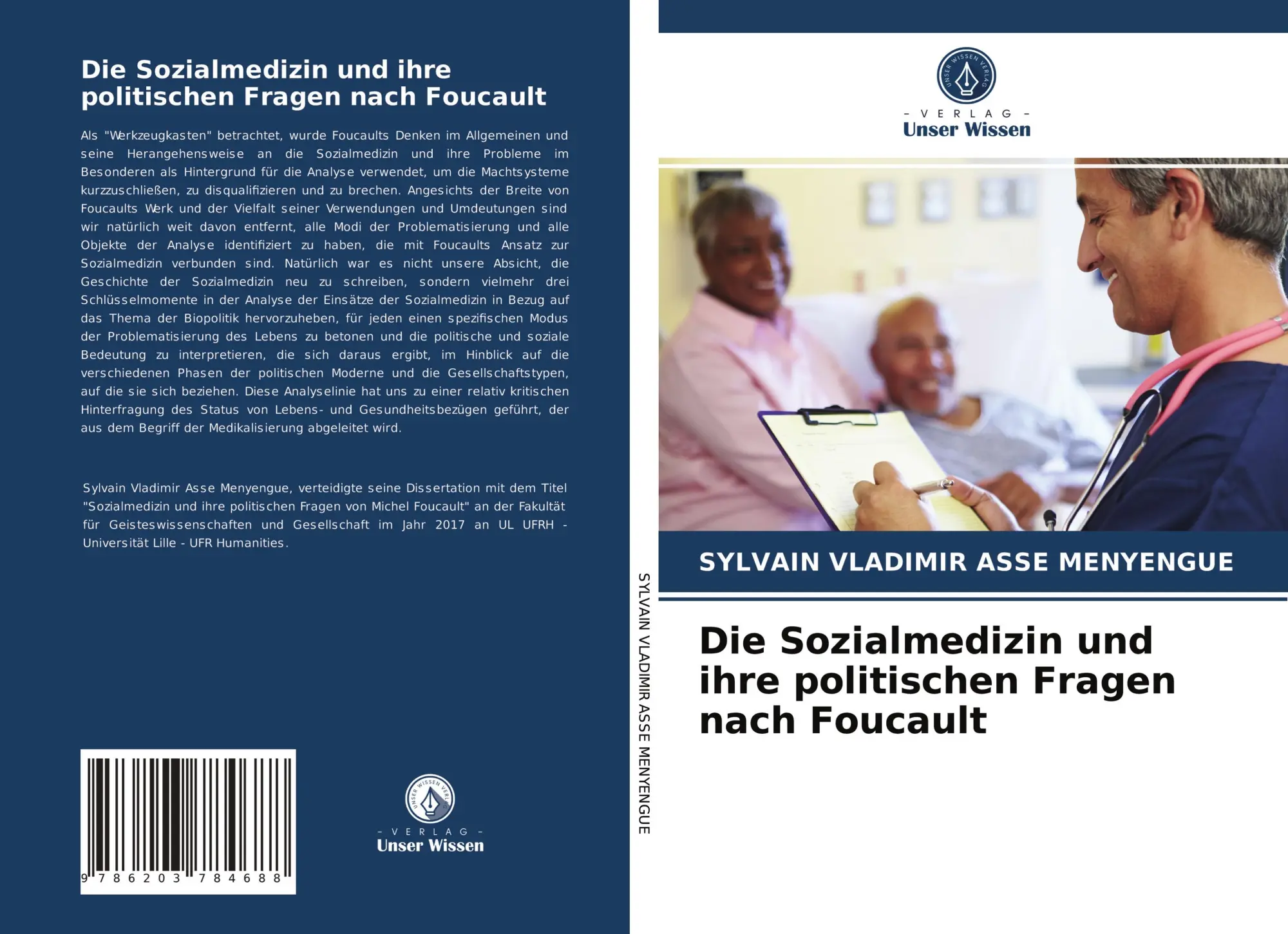 Cover: 9786203784688 | Die Sozialmedizin und ihre politischen Fragen nach Foucault | Buch