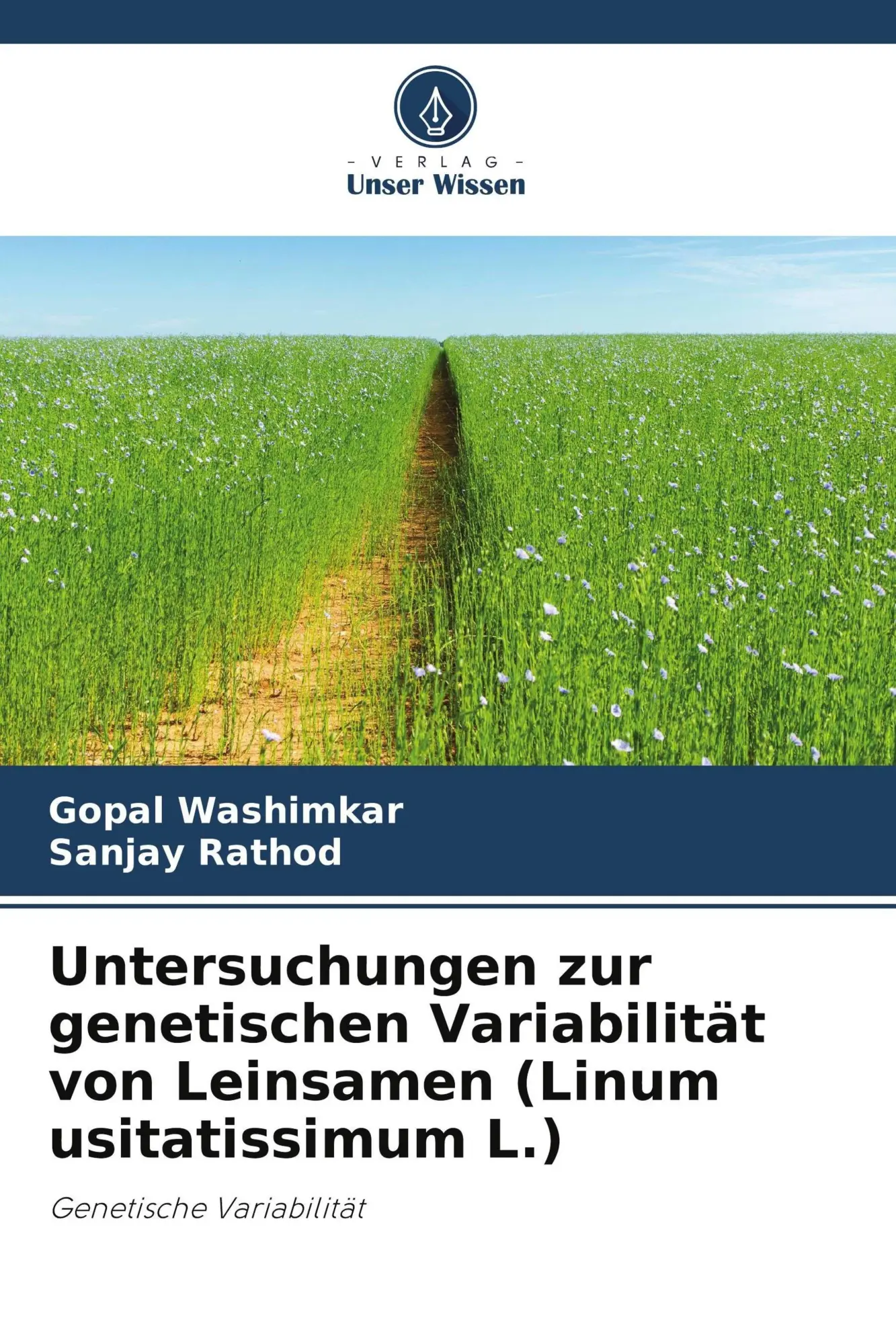 Cover: 9786209584688 | Untersuchungen zur genetischen Variabilität von Leinsamen (Linum...