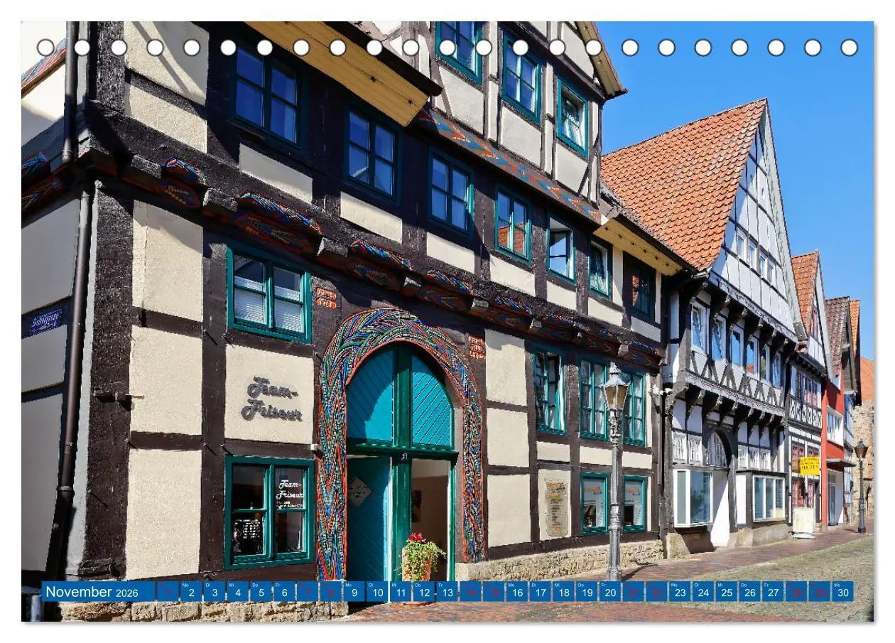 Bild: 9783457444788 | Romantisches RINTELN (Tischkalender 2026 DIN A5 quer), CALVENDO...