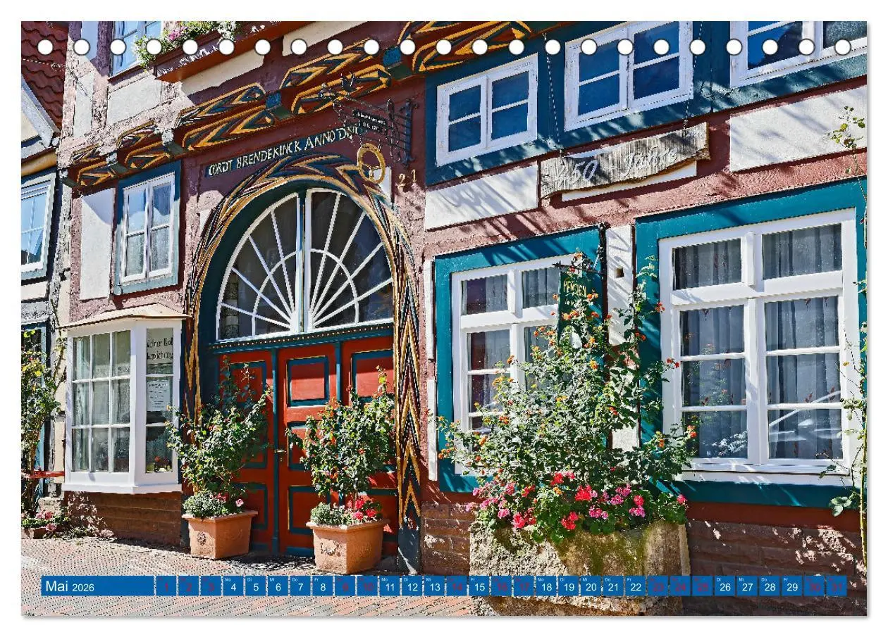 Bild: 9783457444788 | Romantisches RINTELN (Tischkalender 2026 DIN A5 quer), CALVENDO...