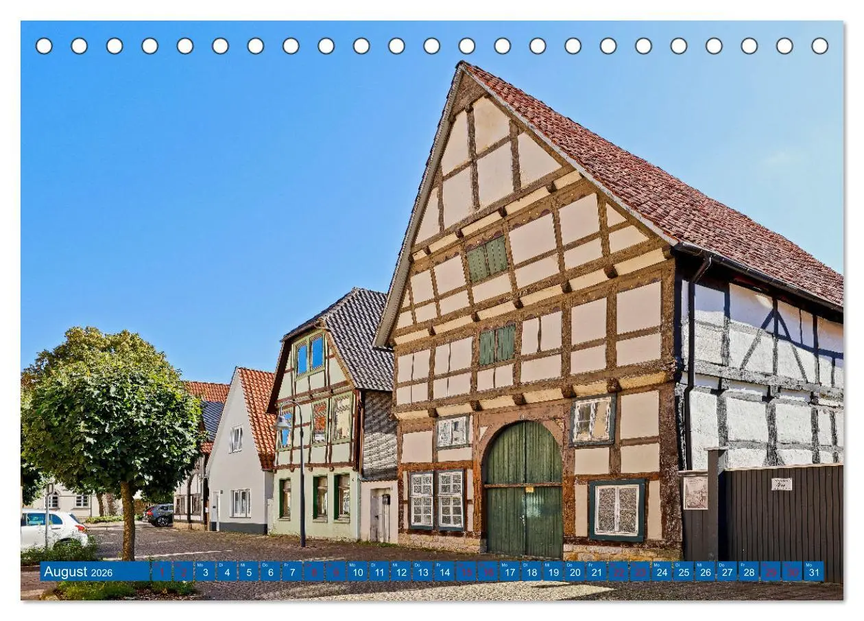 Bild: 9783457444788 | Romantisches RINTELN (Tischkalender 2026 DIN A5 quer), CALVENDO...