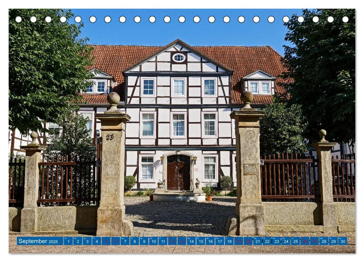 Bild: 9783457444788 | Romantisches RINTELN (Tischkalender 2026 DIN A5 quer), CALVENDO...