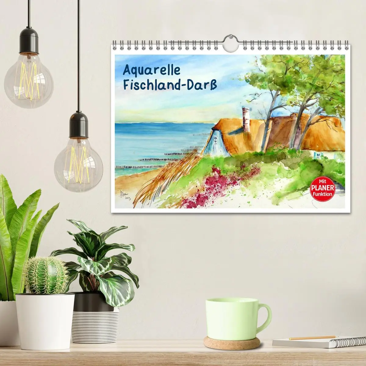 Bild: 9783457994788 | Aquarelle - Fischland-Darß (Wandkalender 2026 DIN A4 quer),...