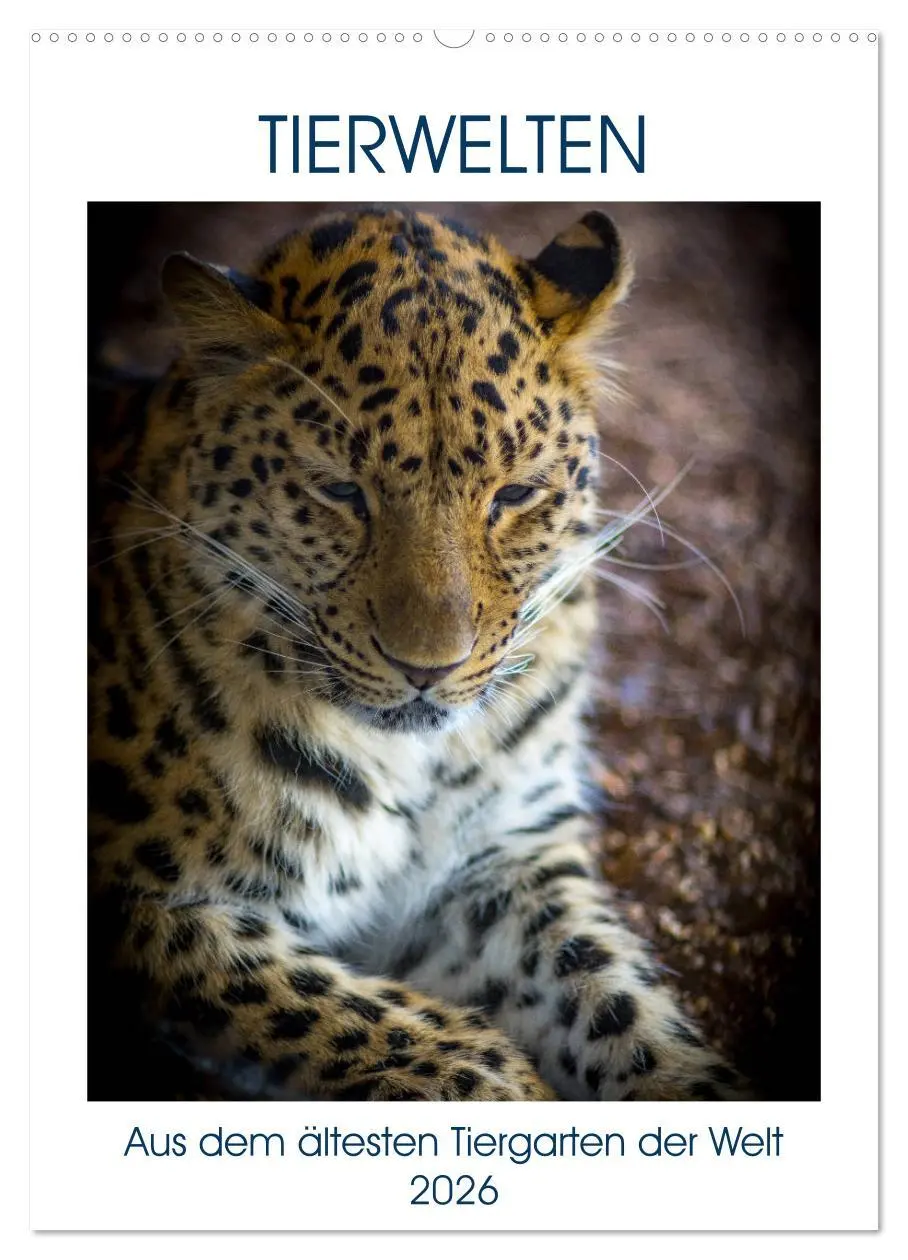 Cover: 9783516394788 | Tierwelten - aus dem ältesten Tiergarten der Welt (Wandkalender...