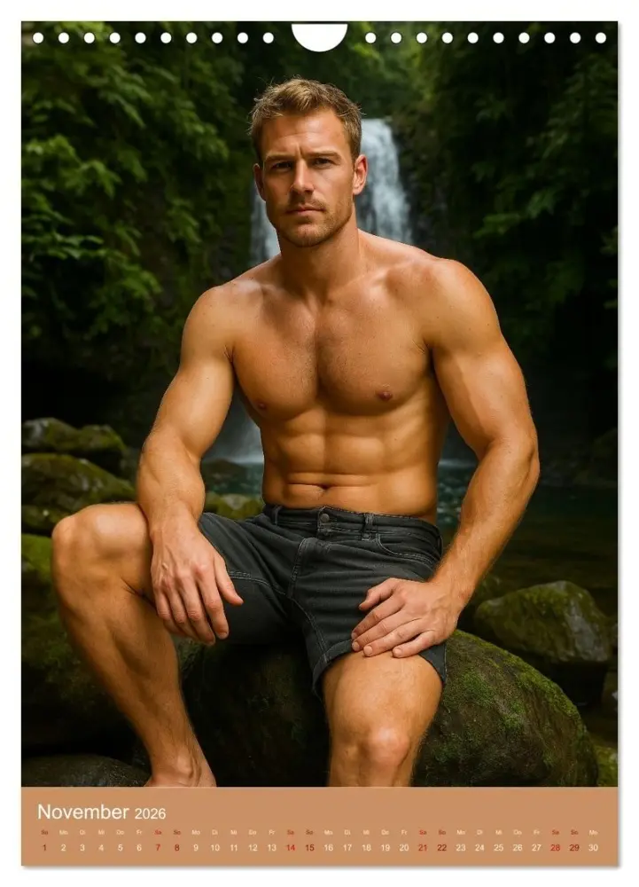 Bild: 9783516604788 | Sexy Männer weltweit (Wandkalender 2026 DIN A4 hoch), CALVENDO...