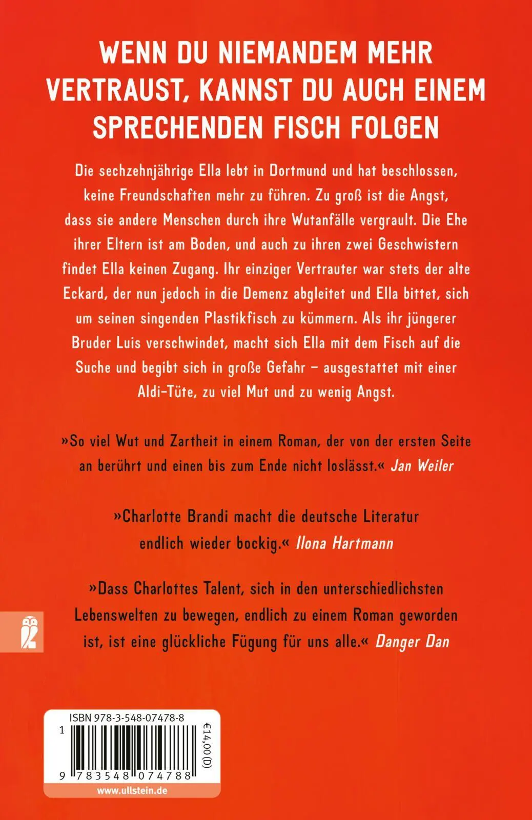 Autor: 9783548074788 | Fischtage | Charlotte Brandi | Taschenbuch | 304 S. | Deutsch | 2026