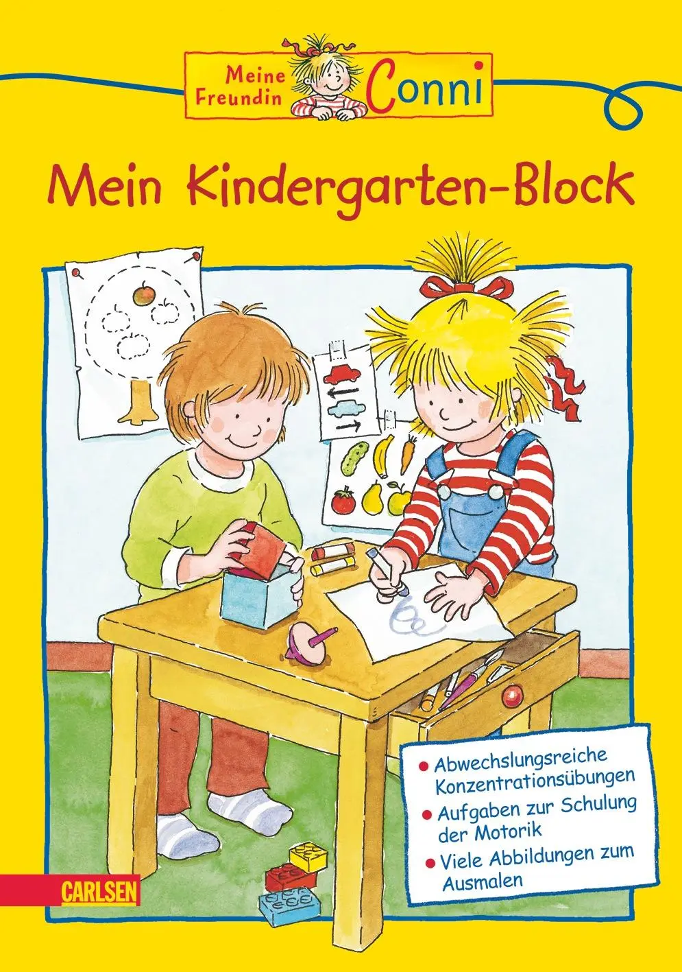 Cover: 9783551184788 | Conni Gelbe Reihe: Mein Kindergarten-Block | Hanna Sörensen | Buch Cover: 9783551184788 | Conni Gelbe Reihe: Mein Kindergarten-Block | Hanna Sörensen | Buch