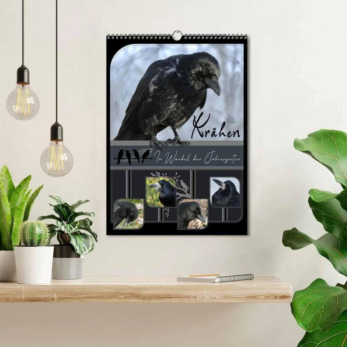 Bild: 9783569004788 | Krähen - Im Wandel der Jahreszeiten (Wandkalender 2027 DIN A3...