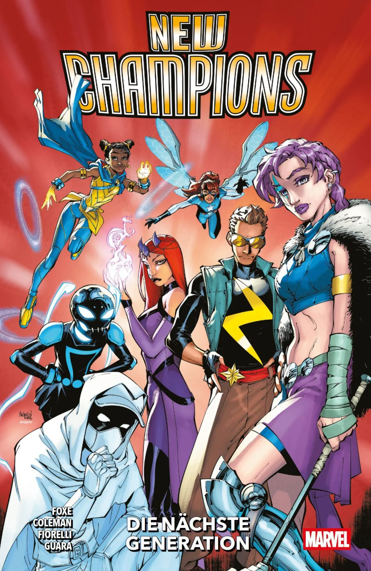 Cover: 9783741644788 | New Champions | Bd. 1: Die nächste Generation | Steve Foxe (u. a.)