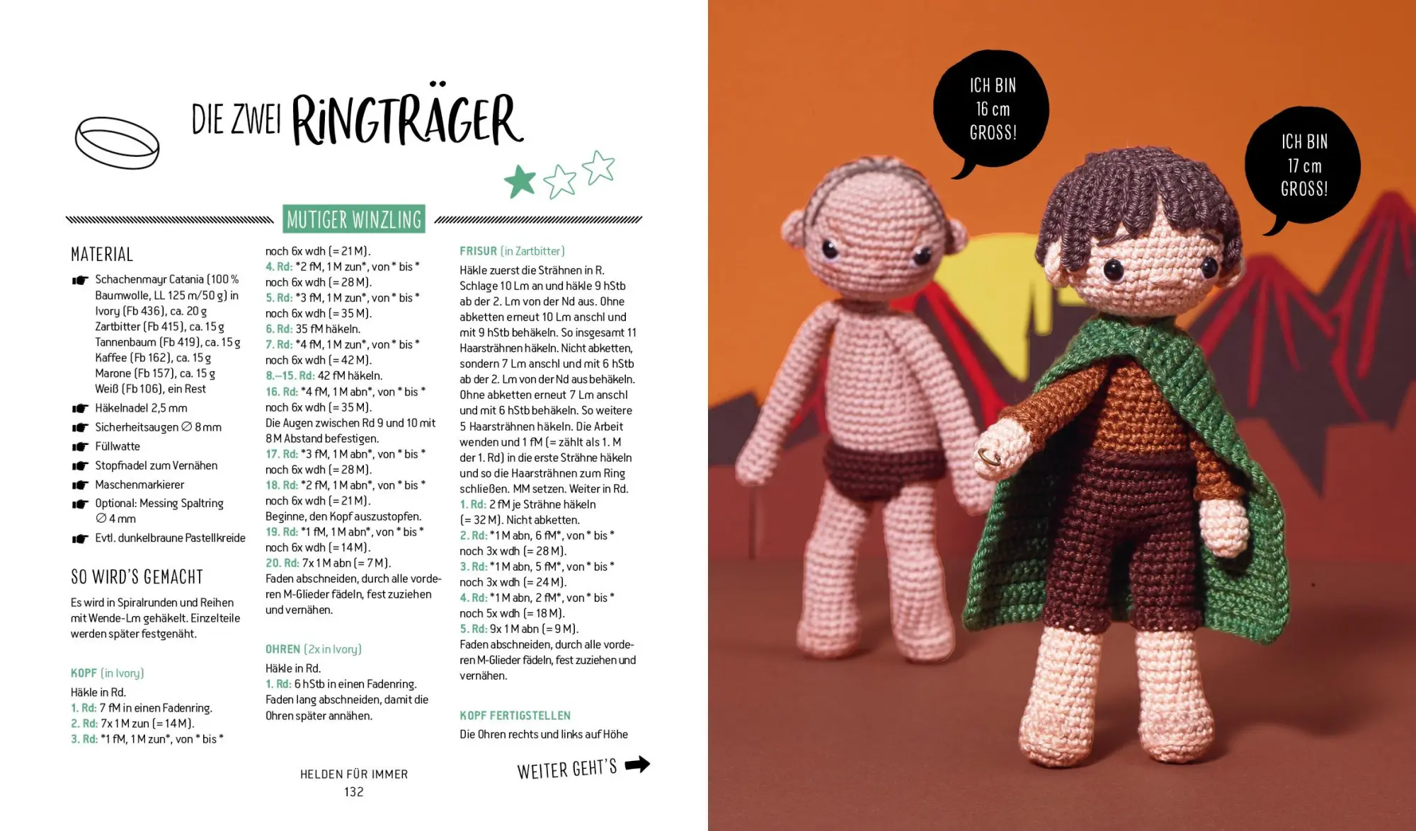 Bild: 9783745914788 | Helden der Kindheit - Das Häkelbuch - Band 6 | Inga Borges (u. a.)