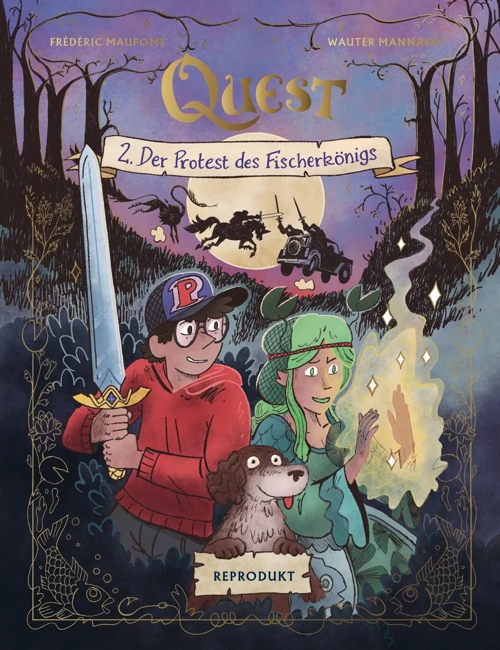 Cover: 9783956404788 | Quest 2 | Der Protest des Fischerkönigs | Frédéric Maupomé | Buch