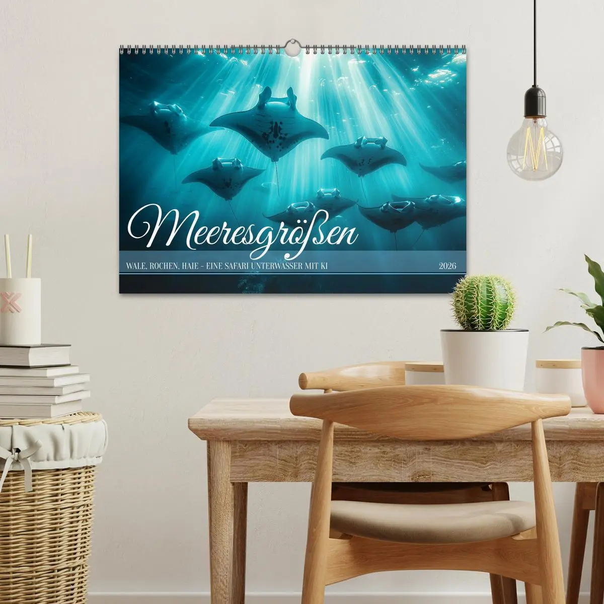 Bild: 9783457434888 | Meeresgrößen (Wandkalender 2026 DIN A3 quer), CALVENDO Monatskalender