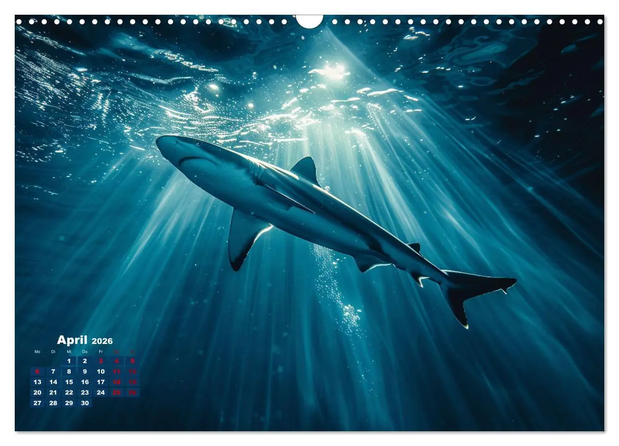 Bild: 9783457434888 | Meeresgrößen (Wandkalender 2026 DIN A3 quer), CALVENDO Monatskalender