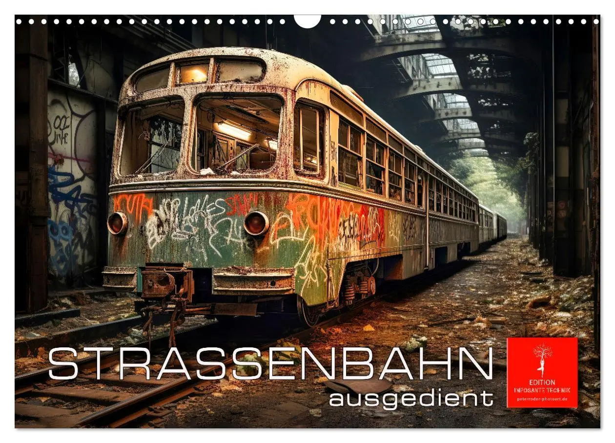 Cover: 9783457504888 | Straßenbahn ausgedient (Wandkalender 2026 DIN A3 quer), CALVENDO...