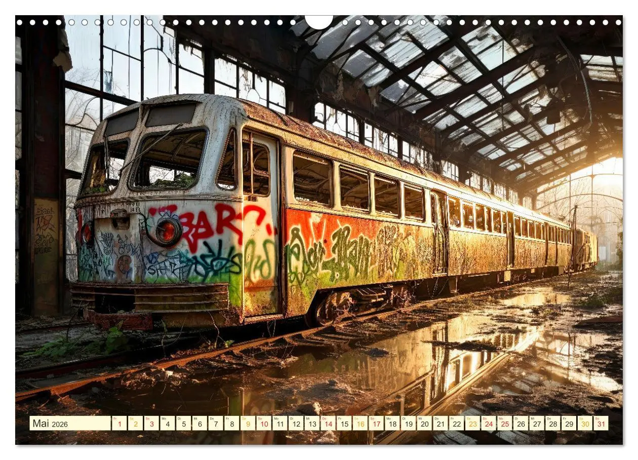 Bild: 9783457504888 | Straßenbahn ausgedient (Wandkalender 2026 DIN A3 quer), CALVENDO...