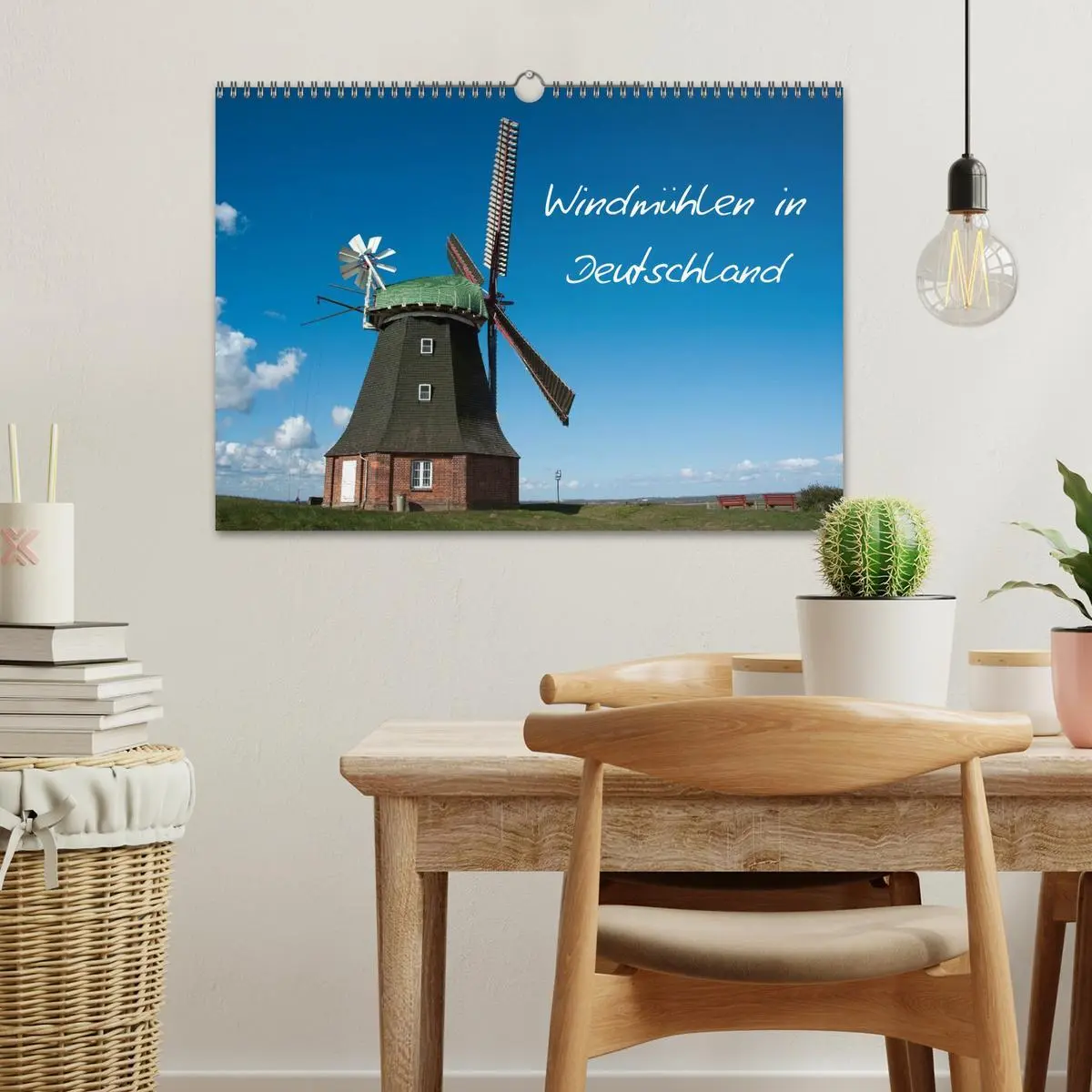 Bild: 9783516144888 | Windmühlen in Deutschland (Wandkalender 2026 DIN A3 quer), CALVENDO...