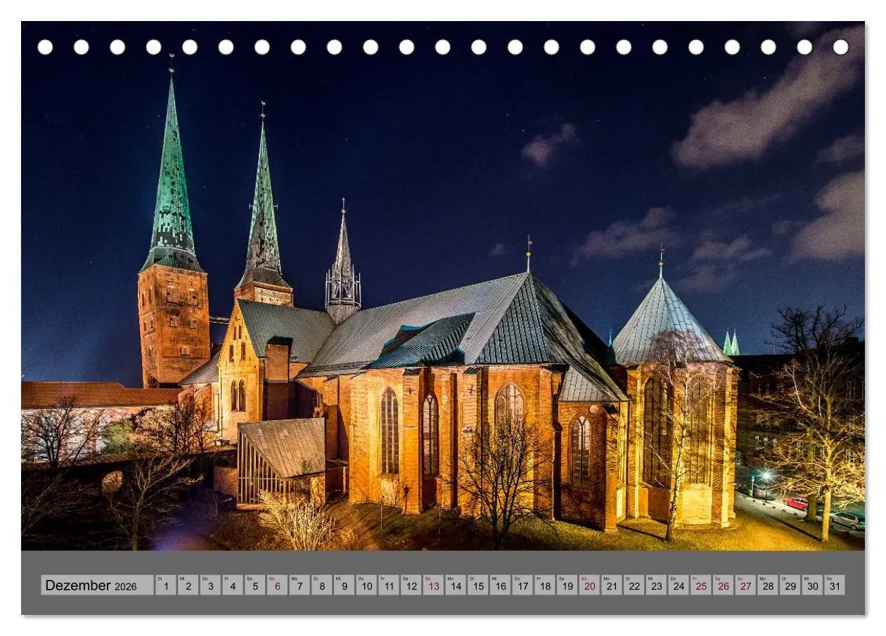 Bild: 9783516214888 | Ansichten der Lübecker Altstadtinsel (Tischkalender 2026 DIN A5...