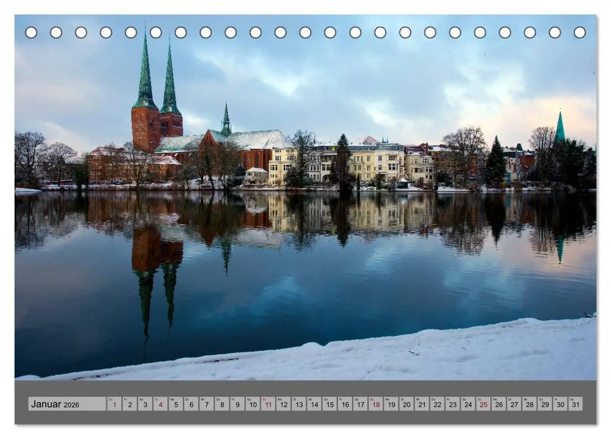 Bild: 9783516214888 | Ansichten der Lübecker Altstadtinsel (Tischkalender 2026 DIN A5...