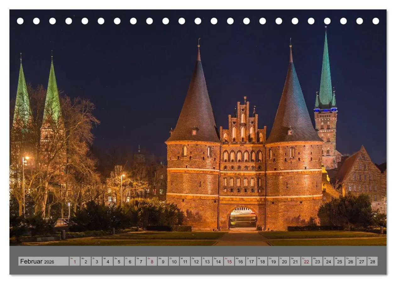 Bild: 9783516214888 | Ansichten der Lübecker Altstadtinsel (Tischkalender 2026 DIN A5...