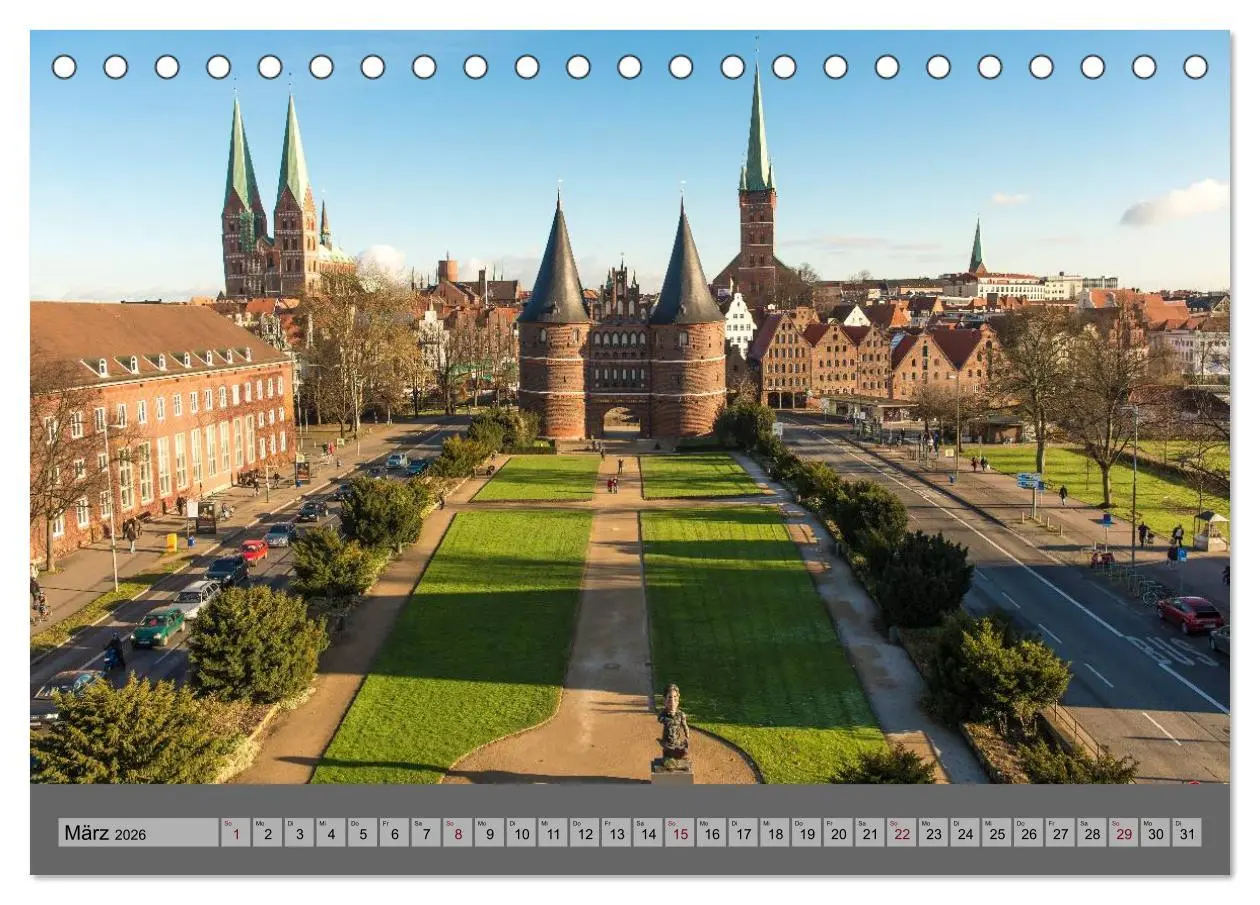Bild: 9783516214888 | Ansichten der Lübecker Altstadtinsel (Tischkalender 2026 DIN A5...