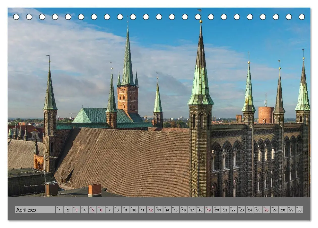 Bild: 9783516214888 | Ansichten der Lübecker Altstadtinsel (Tischkalender 2026 DIN A5...