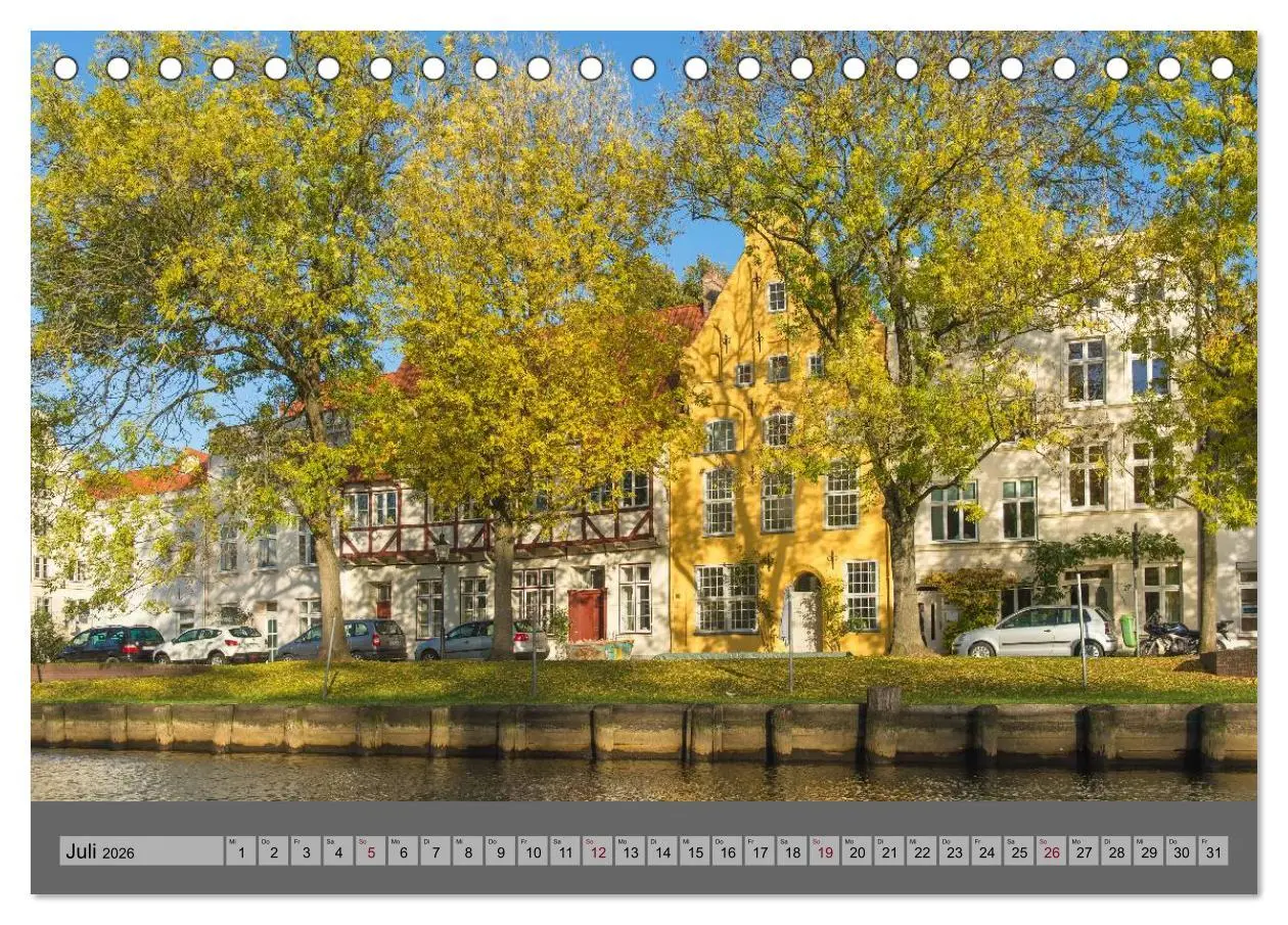 Bild: 9783516214888 | Ansichten der Lübecker Altstadtinsel (Tischkalender 2026 DIN A5...