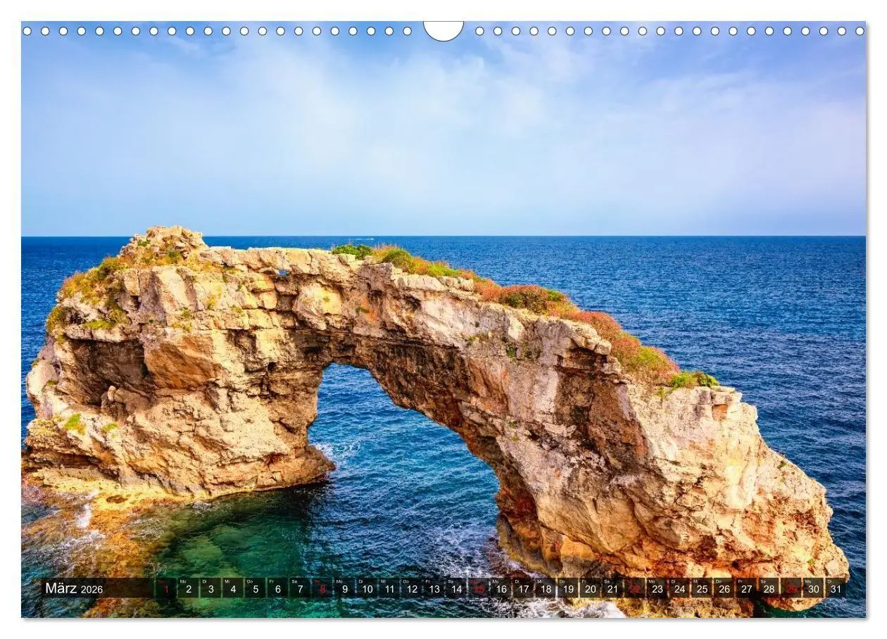 Bild: 9783516694888 | Mallorca - einzigartige Orte (Wandkalender 2026 DIN A3 quer),...