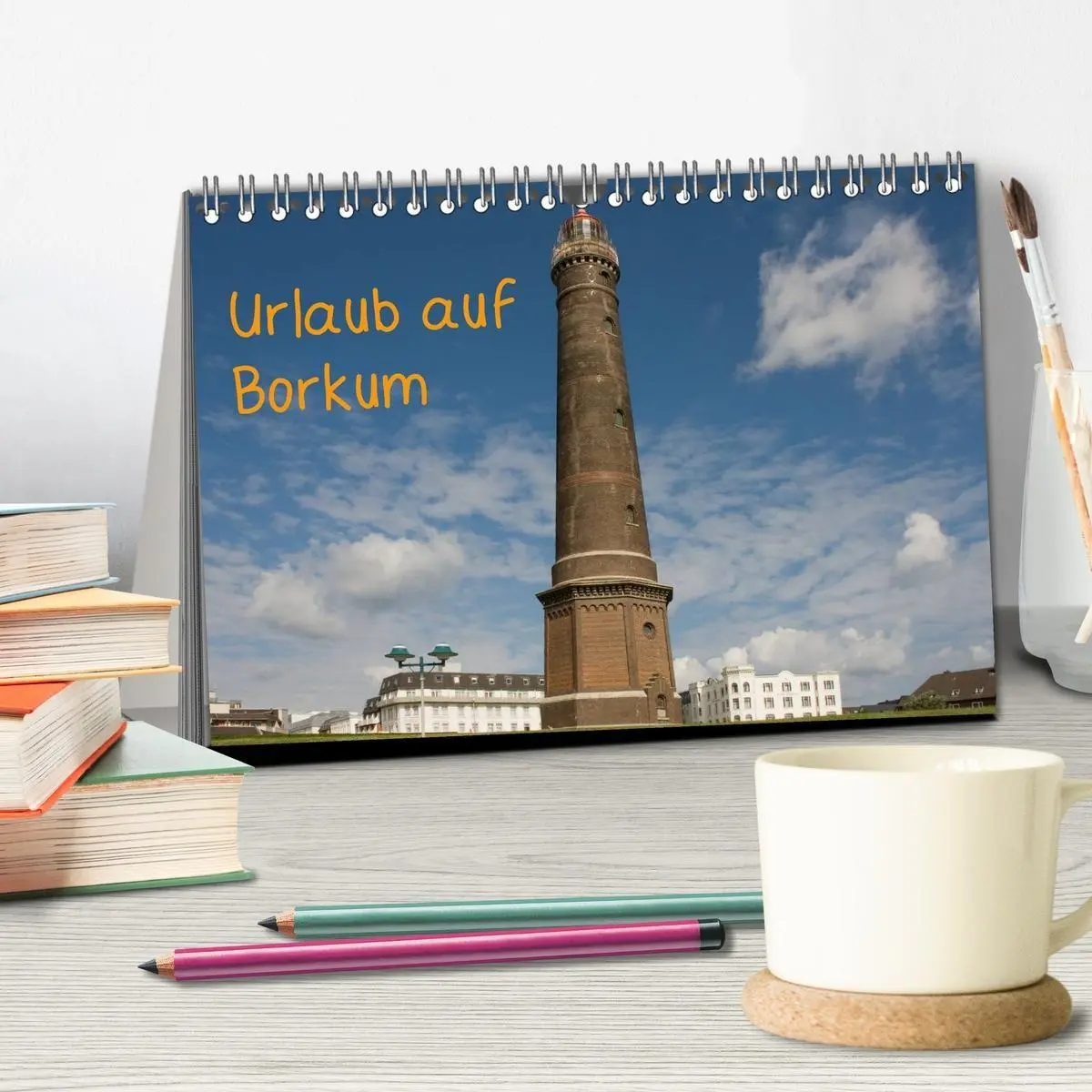 Bild: 9783594124888 | Urlaub auf Borkum (Tischkalender 2027 DIN A5 quer), CALVENDO...