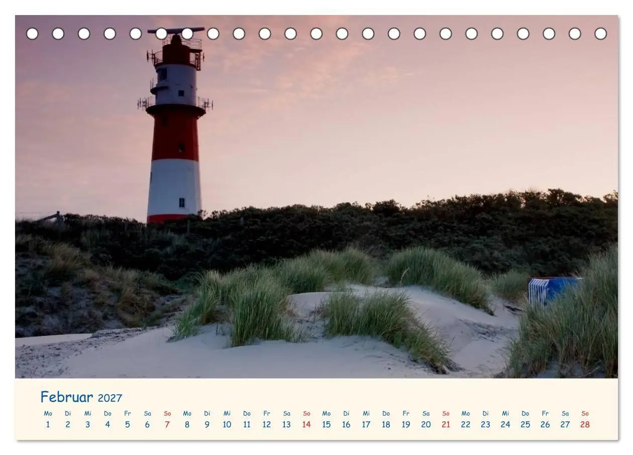 Bild: 9783594124888 | Urlaub auf Borkum (Tischkalender 2027 DIN A5 quer), CALVENDO...