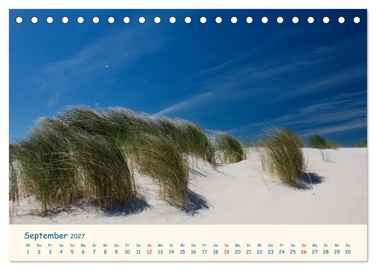 Bild: 9783594124888 | Urlaub auf Borkum (Tischkalender 2027 DIN A5 quer), CALVENDO...