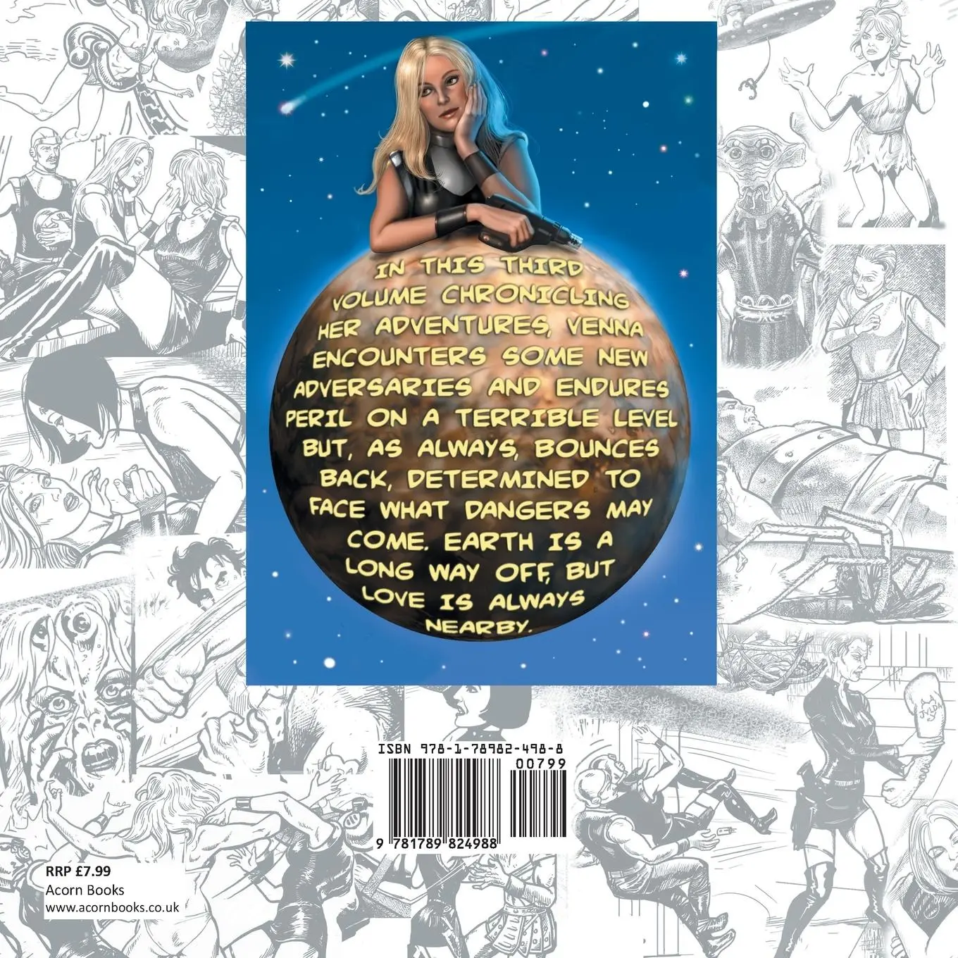 Rückseite: 9781789824988 | Venna's Planet Book Three | Peril in Prime City | Robin Evans | Buch