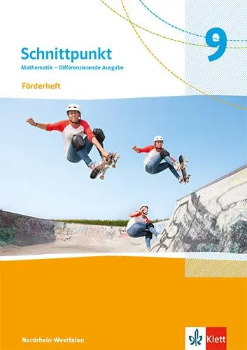 Cover: 9783127444988 | Schnittpunkt Mathematik 9. Förderheft mit Lösungsheft Klasse 9....