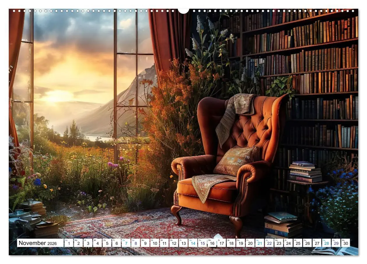 Bild: 9783457424988 | Sesselgeschichten (Wandkalender 2026 DIN A2 quer), CALVENDO...