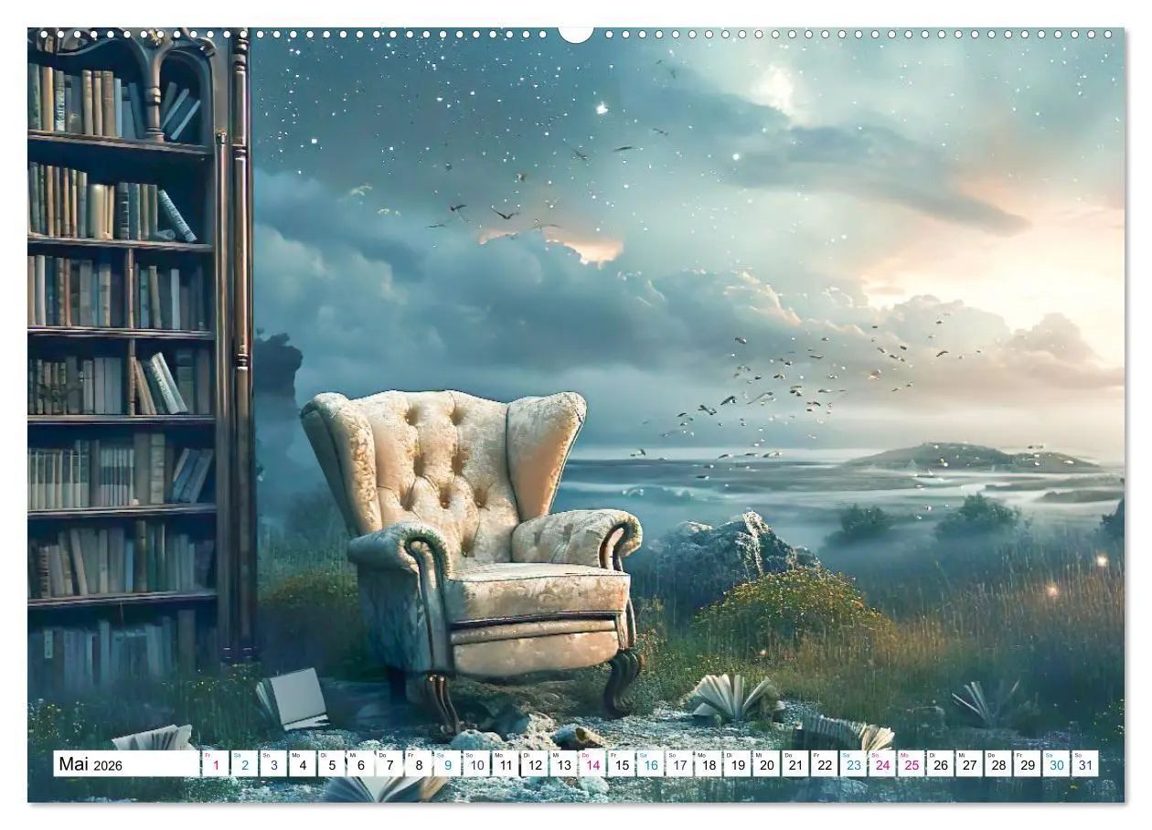 Bild: 9783457424988 | Sesselgeschichten (Wandkalender 2026 DIN A2 quer), CALVENDO...
