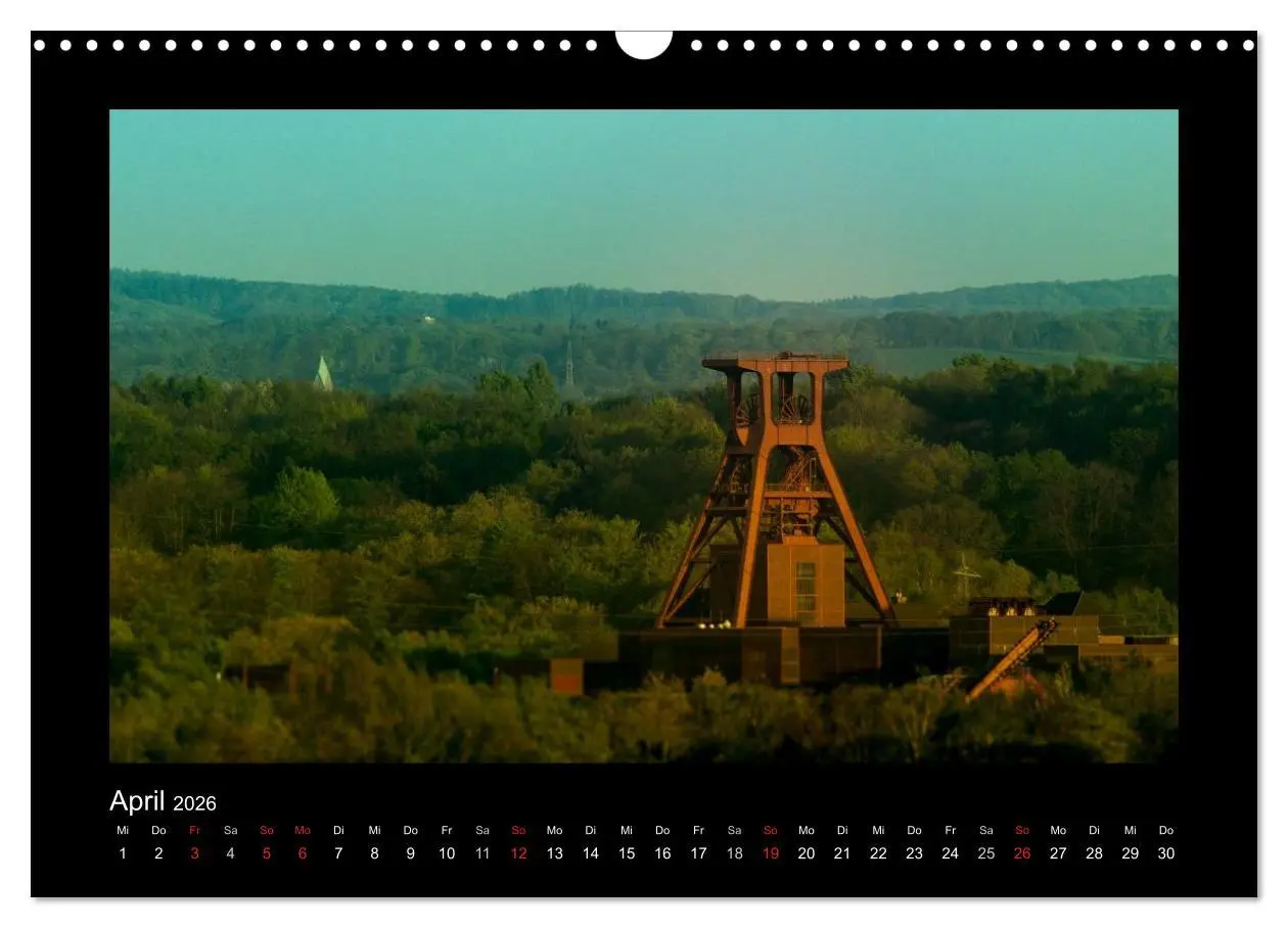 Bild: 9783457974988 | Berge und Täler im Ruhrgebiet (Wandkalender 2026 DIN A3 quer),...