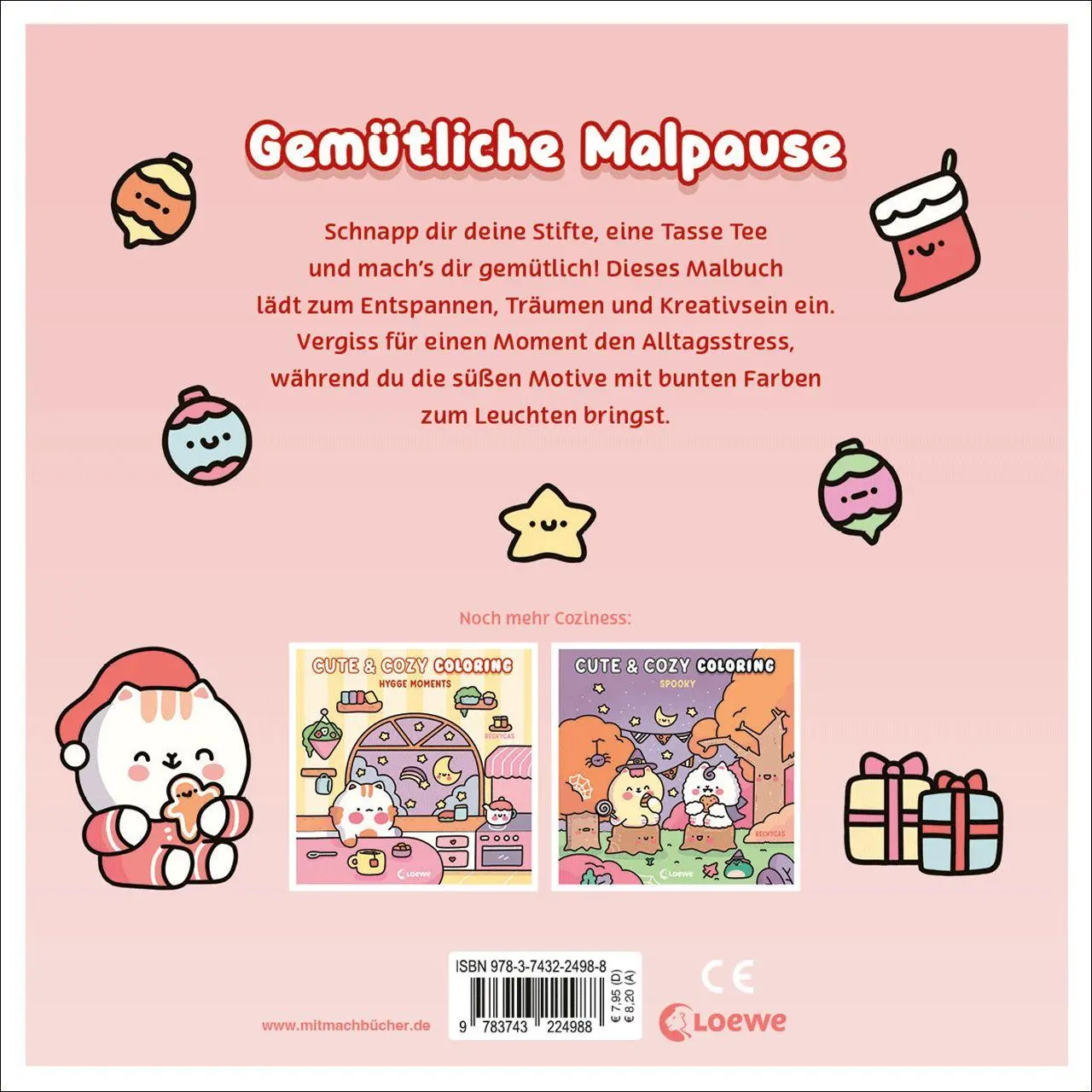 Bild: 9783743224988 | Cute &amp; Cozy Coloring - Merry Christmas | Becky Cas | Taschenbuch