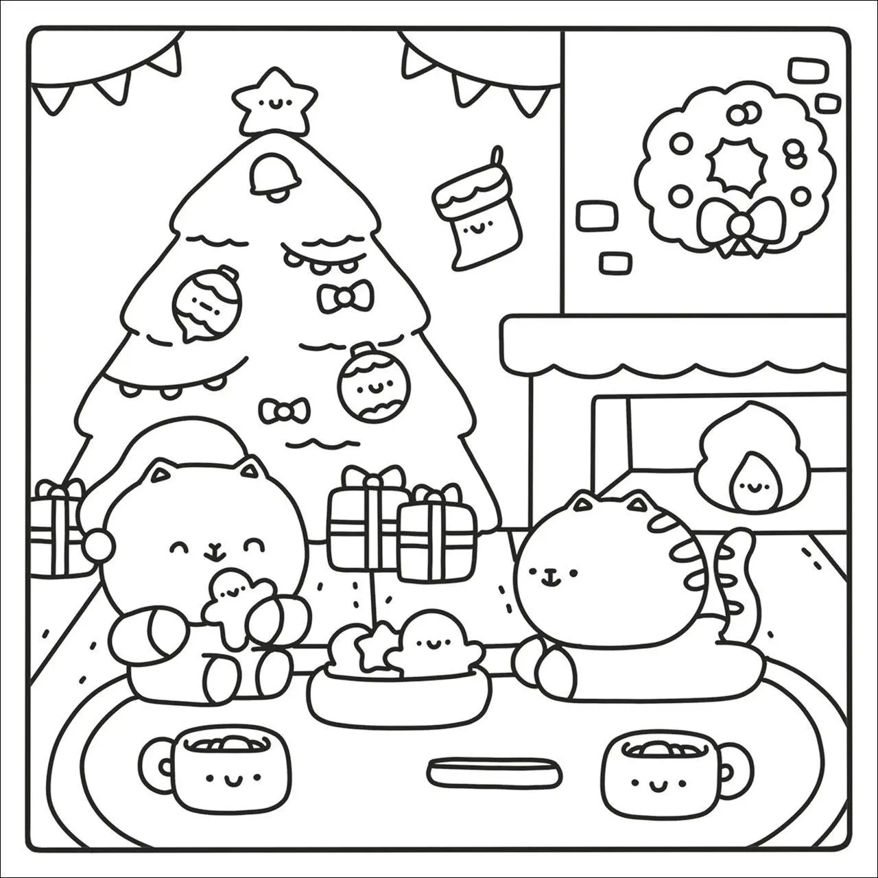 Bild: 9783743224988 | Cute &amp; Cozy Coloring - Merry Christmas | Becky Cas | Taschenbuch