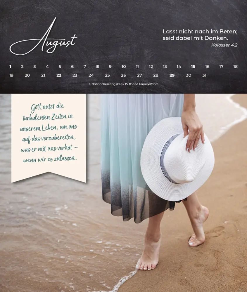 Bild: 9783963624988 | Oasenzeiten 2027 | Aufstellkalender | Lynn Austin | Kalender | 14 S.