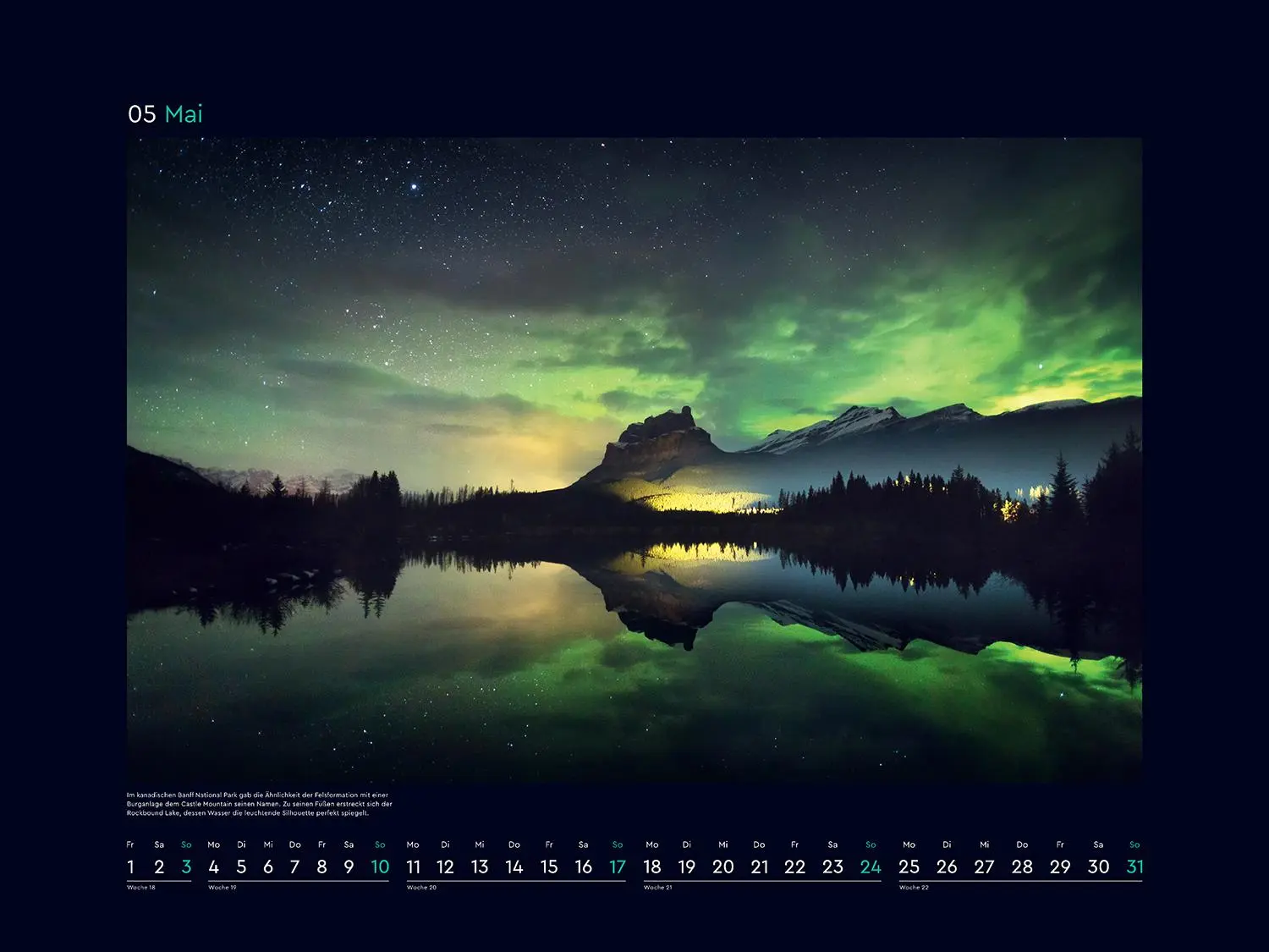Bild: 9783965914988 | Polarlichter - KUNTH Wandkalender 2026 | Kalender | 14 S. | Deutsch