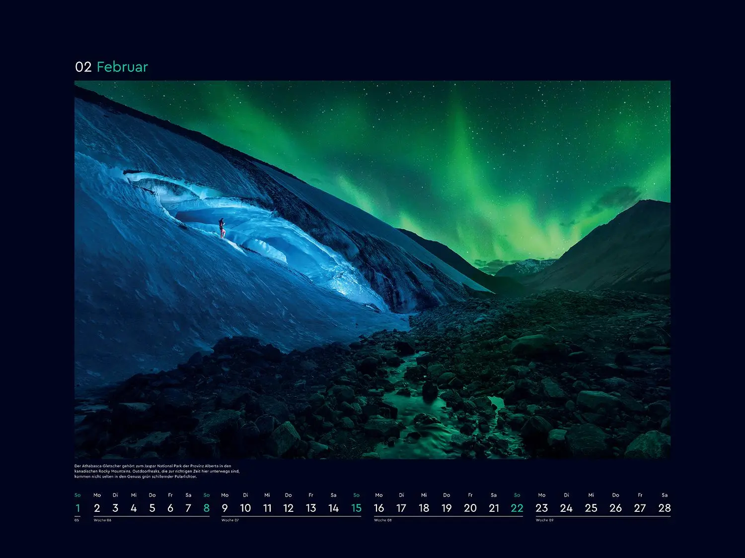 Bild: 9783965914988 | Polarlichter - KUNTH Wandkalender 2026 | Kalender | 14 S. | Deutsch