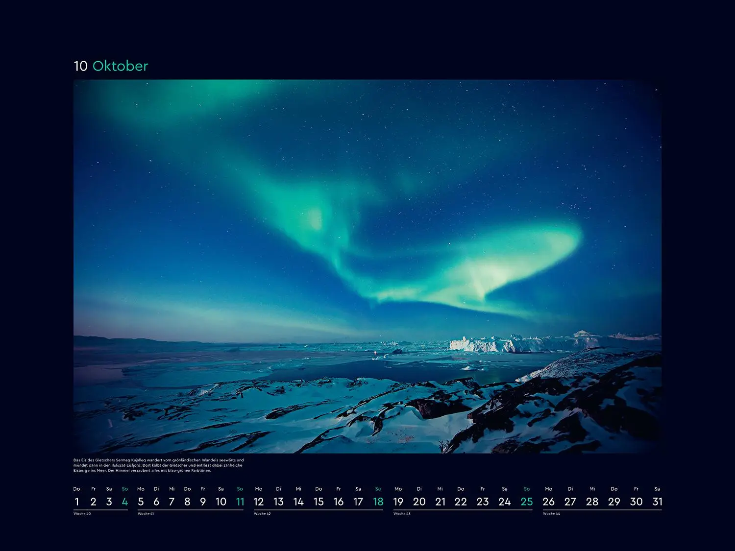 Bild: 9783965914988 | Polarlichter - KUNTH Wandkalender 2026 | Kalender | 14 S. | Deutsch